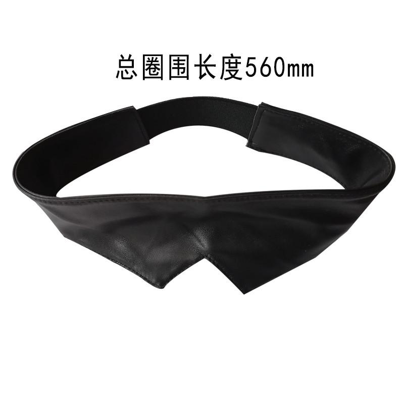 Anime JJK Gojo Satoru Hoofdband Cosplay Accessoires Oogmasker Bril black