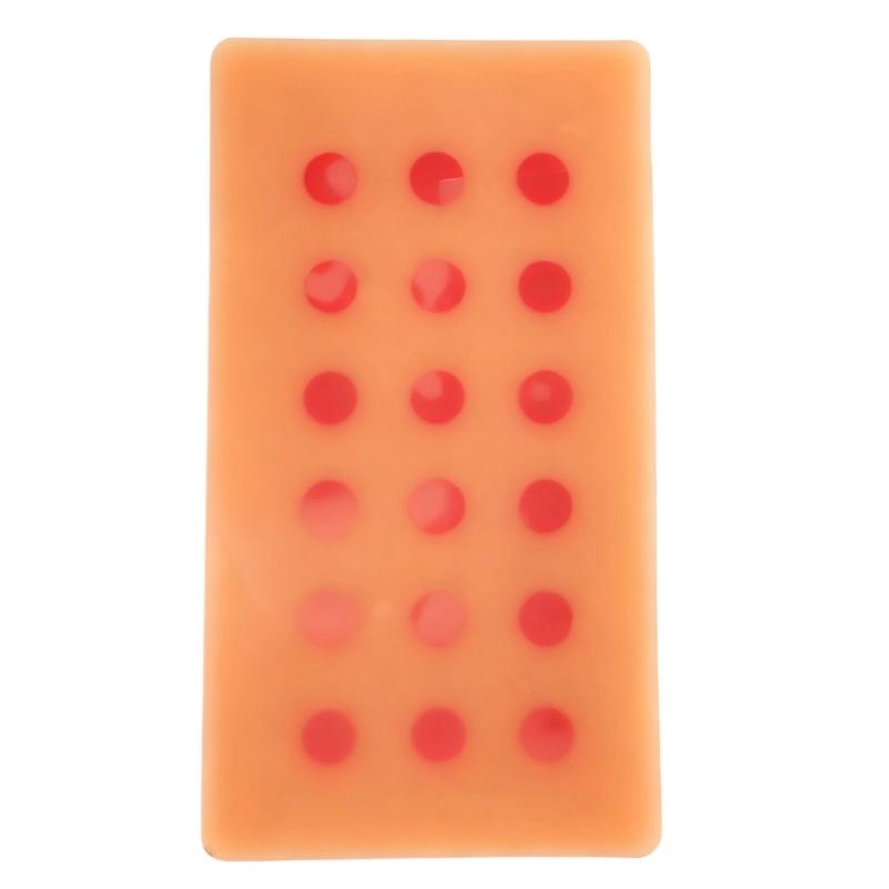 Plastic Intradermal Injection Model Realistic Skin Model Injection Training Skin Pad Teaching Aid For Clinical Settings