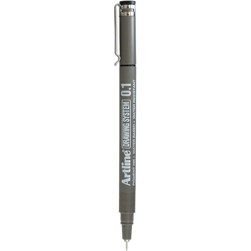 

Artline Drawing System 0.1 Mm Tip Super Fine(Black) (2 Pcs) 12 чёрный