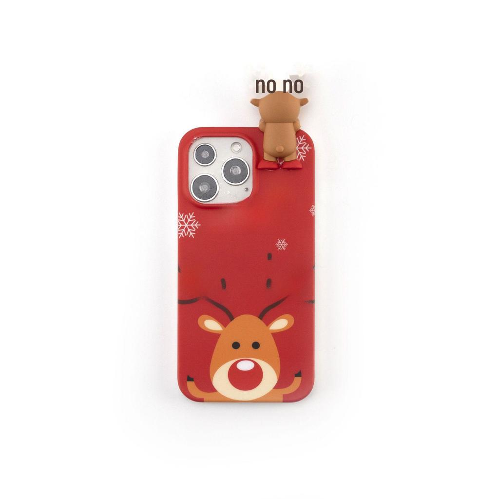Apple 14promax Elk TPU iPhone14 Christmas Papa Bear IMD Case