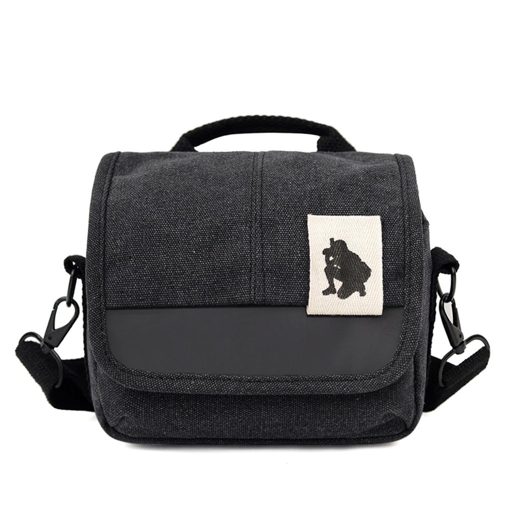 Multi-Functions Canvas Camera Bag, Shoulder Camera Case Anti-shock Shoulder Bag Soft, Comfort Camera Bag Carry Bag
