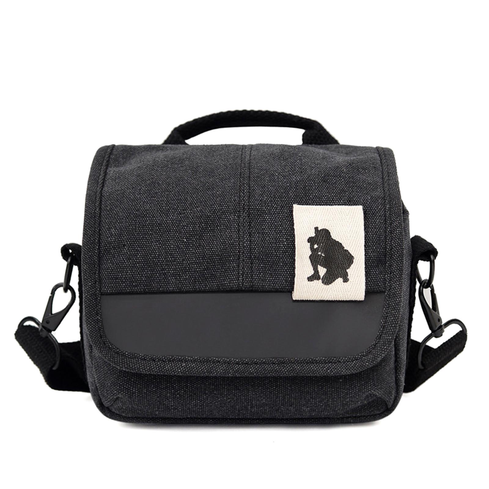 

Многофункциональная холщовая сумка для камеры, Наплечная сумка для камеры, Ударопрочная наплечная сумка, Мягкая, Удобная сумка для камеры, Сумка для переноски 1 чёрный