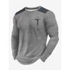 women o neck long sleeve 3d print t shirt