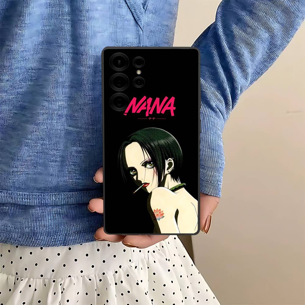 Anime Cool Nana Osaki Phone Case For Samsung S 24 fe 25 Ultra plus 20 lite 21 30 22 23 24 22 Ultra 5G Fundas