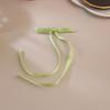 Ballet Style 4cm Bow Duckbill Hair Clip - Sweet Ribbon Hair Accessory