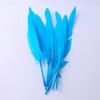 Bulk Long Colorful Goose Wing Feathers Pen Ballpoint Pen Metal Pretty Party Wedding Gift Craft Special Events
