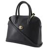 Burberrys 2WAYShoulder Handbag black leather Women Used