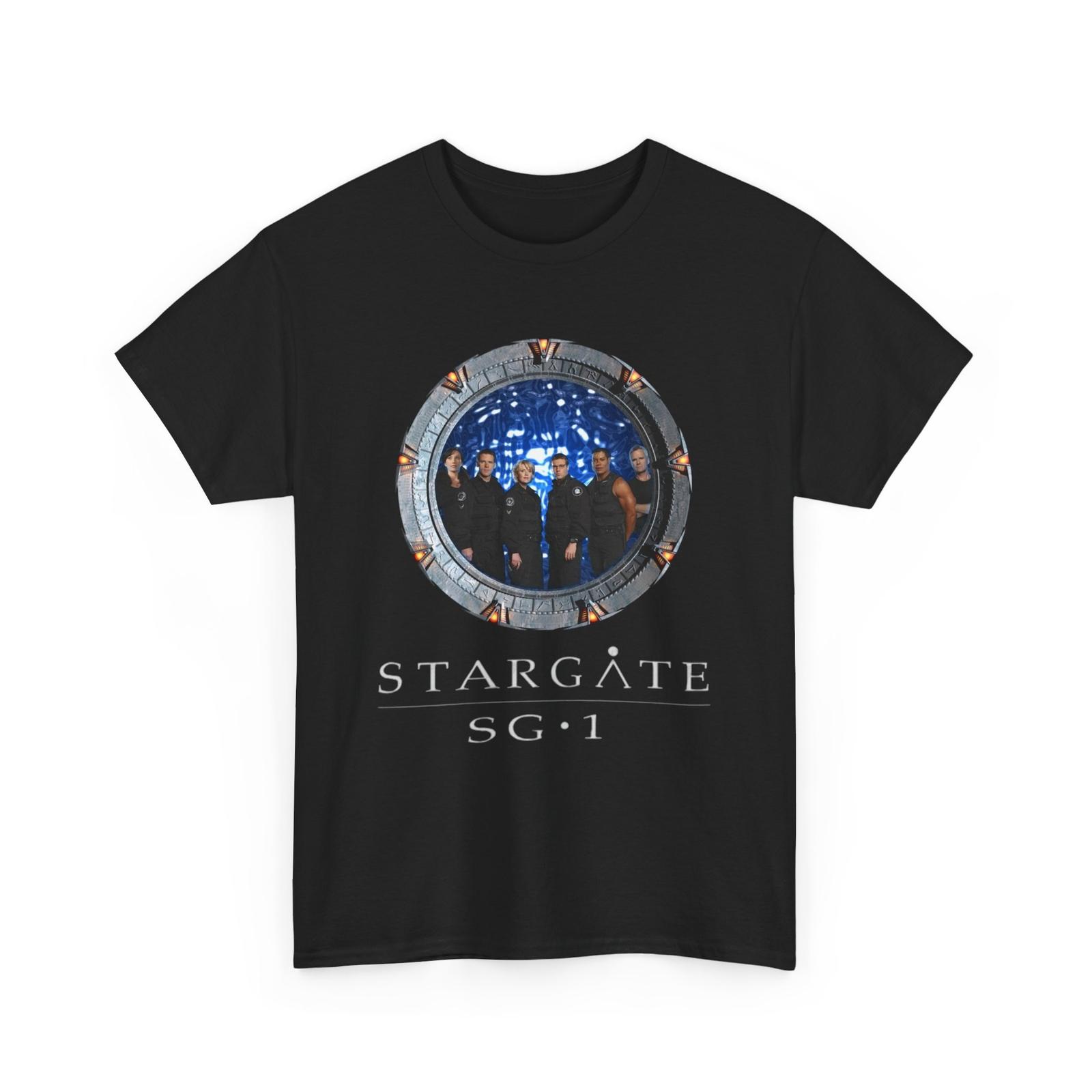 26 Stargate SG-1 Tee Sci-Fi TV Show Shirt Geek Gift Space Fan Apparel Unisex T-Shirt XXXL