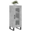 VidaXL Buffet Gris béton 34,5x34x90 cm Bois d'ingénierie 828824