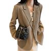 IELGY Diamond Chain Crossbody Drawstring Bucket Bag