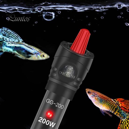 Thermostat Fish Tank Heater Temperature Adjustable Digital Display Waterproof with Indicator Light Heating Rod 100W Submersible for Home Water