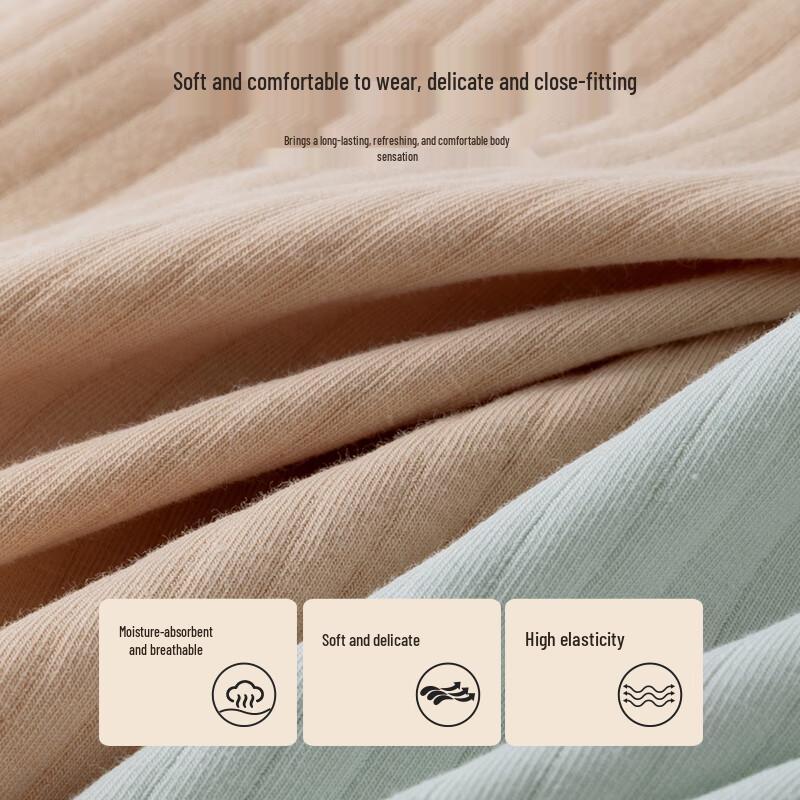 Urban Beauty Women's Antibacterial Cotton Low-Rise Briefs 3-Pack