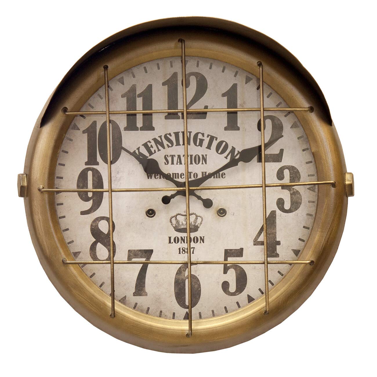 

Akizuki Trading Антикварные часы Подводная лодка 2 БРОНЗА Ш36 х Г15 х В36см BLKR1758-3 бронзовый