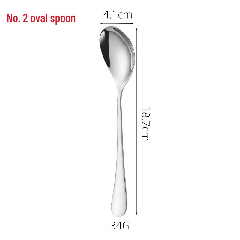 1010 Series 410 Stainless Steel Western Tableware Set – Serving Spoon & Cake Set for Restaurants & Hotels