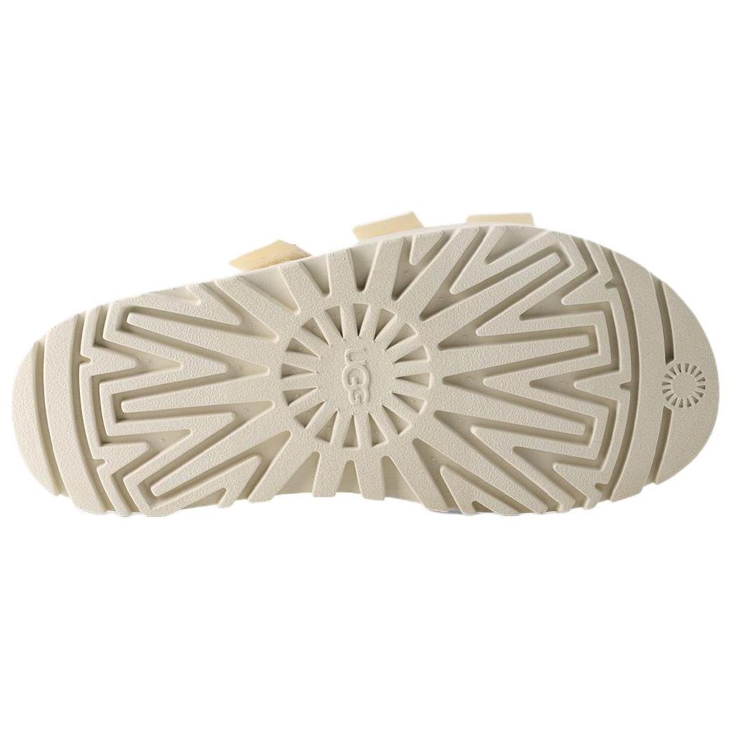 UGG Goldenglow Slide Simple Fashion EVA Anti-Wear Slide Sandals Women Sandals White 1167430-JSM