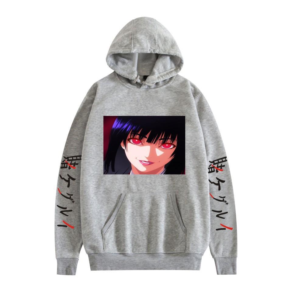 New Day Manga Cartoon Print Hooded Sweater