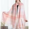 Warm Wool Scarf for Women Winter Plaid Design Soft Wear Open Scarves Female High Quality
