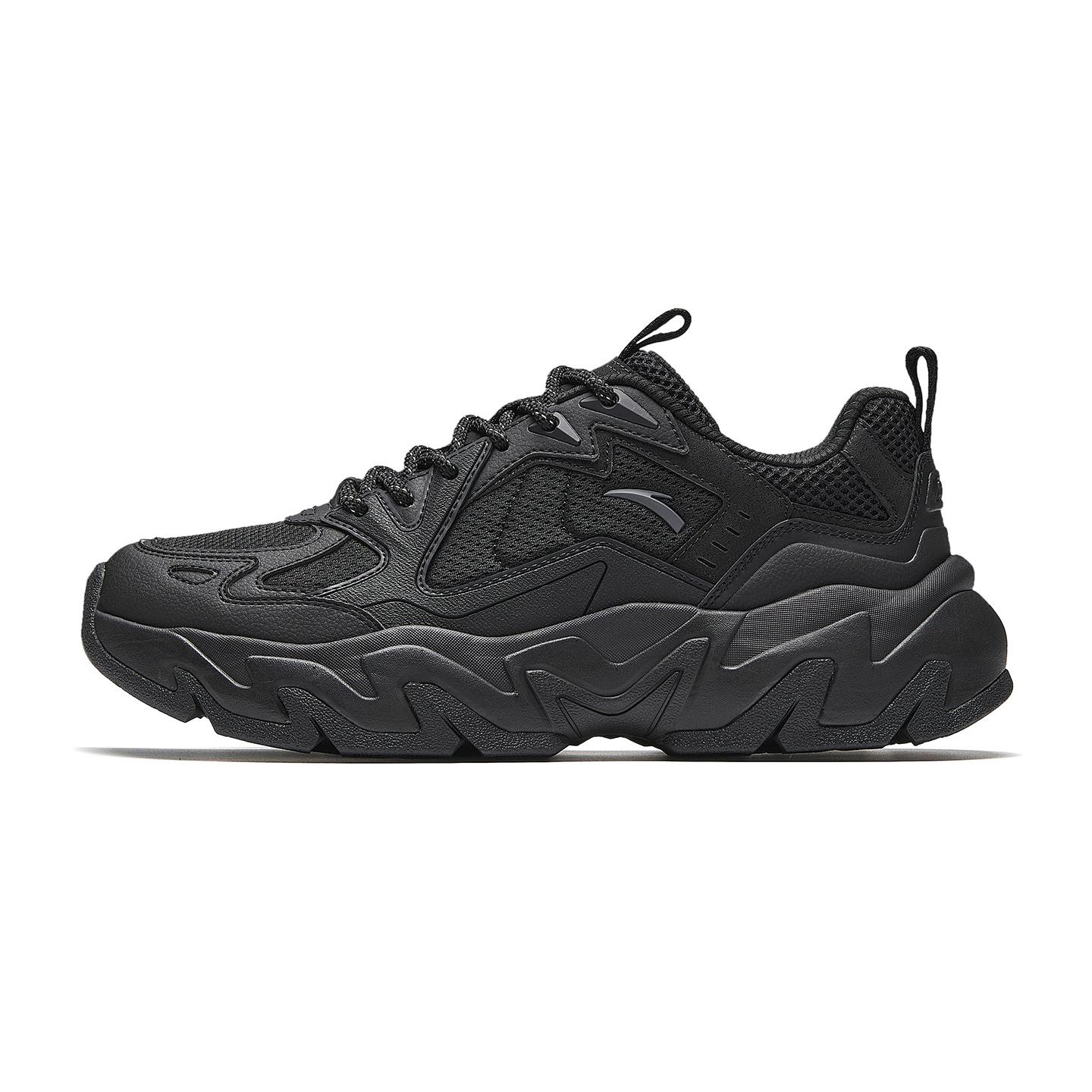 Anta Panshi Men Retro Casual Dad Shoes Black White 112548856-5 40