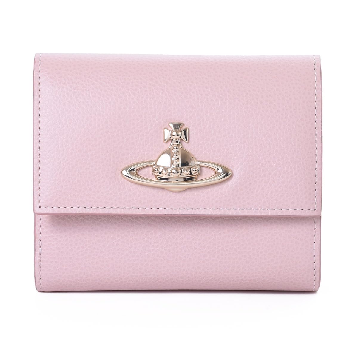 

Vivienne Westwood EXECUTIVE Tri-fold Wallet for Women with Zipper, 13-20-951122-00, Gift, Comes with Shopping Bag (No Personalization, Pink) [Used]