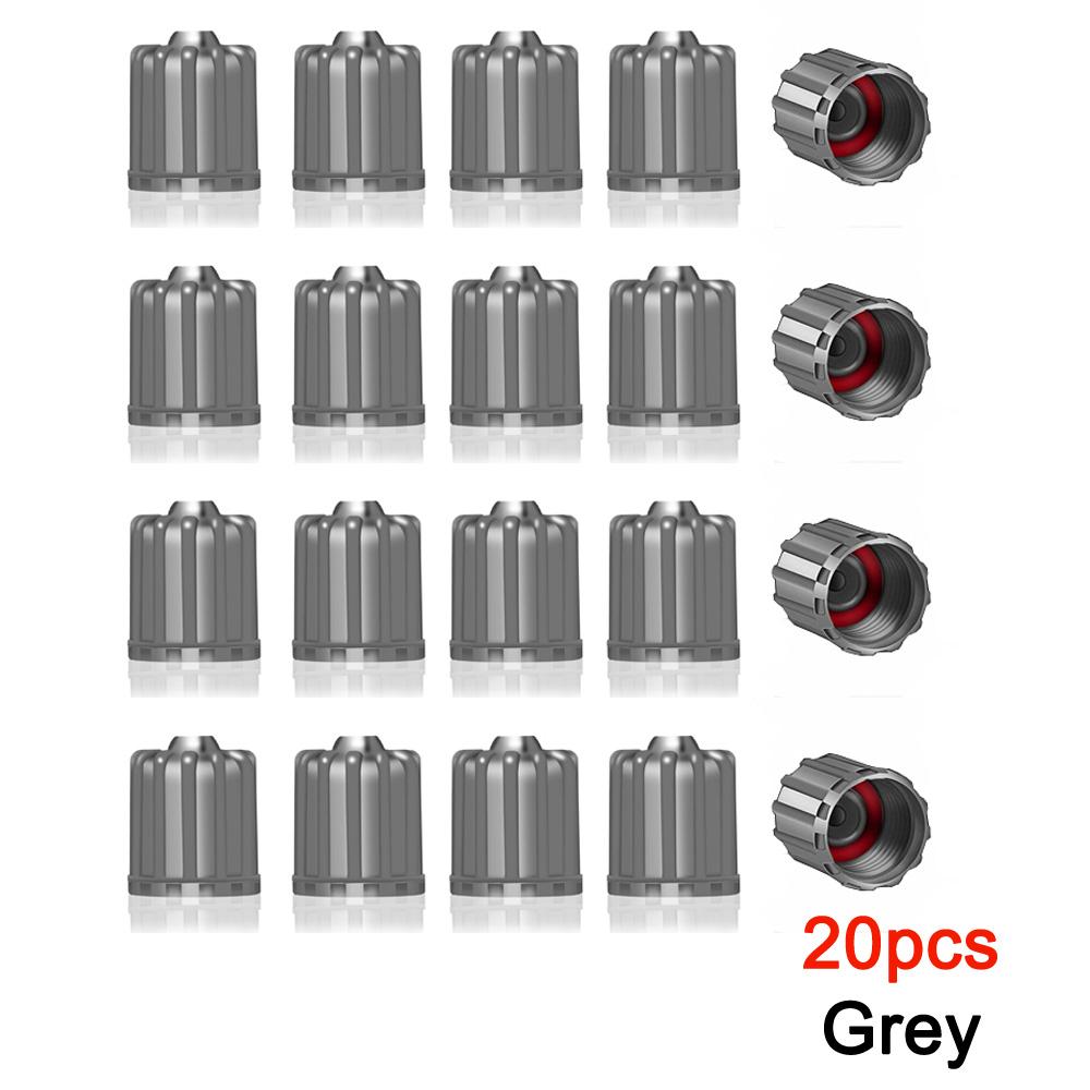 TPMS Tire Valve Caps with Rubber Seal Plastic Valve Dust Caps Covers for Car Motorbike Trucks Bike Bicycle Tyre Accessories Stem Caps1