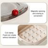 Magnetic Sewing Tool Kit Multifunctional Sewing Thread Needle Threader Scissors Kit Hand Sewing Storage Box for Friend