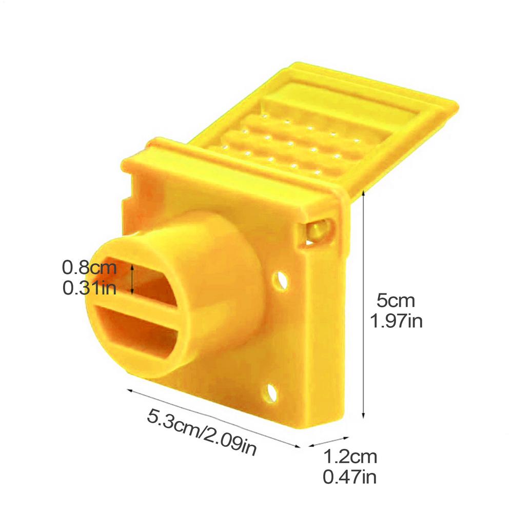 Hive Entrance Reducer Beekeeping Entrance Gate Lightweight High-Strength Bee Hive Door Reducer For Outdoors Yard Farm Garden