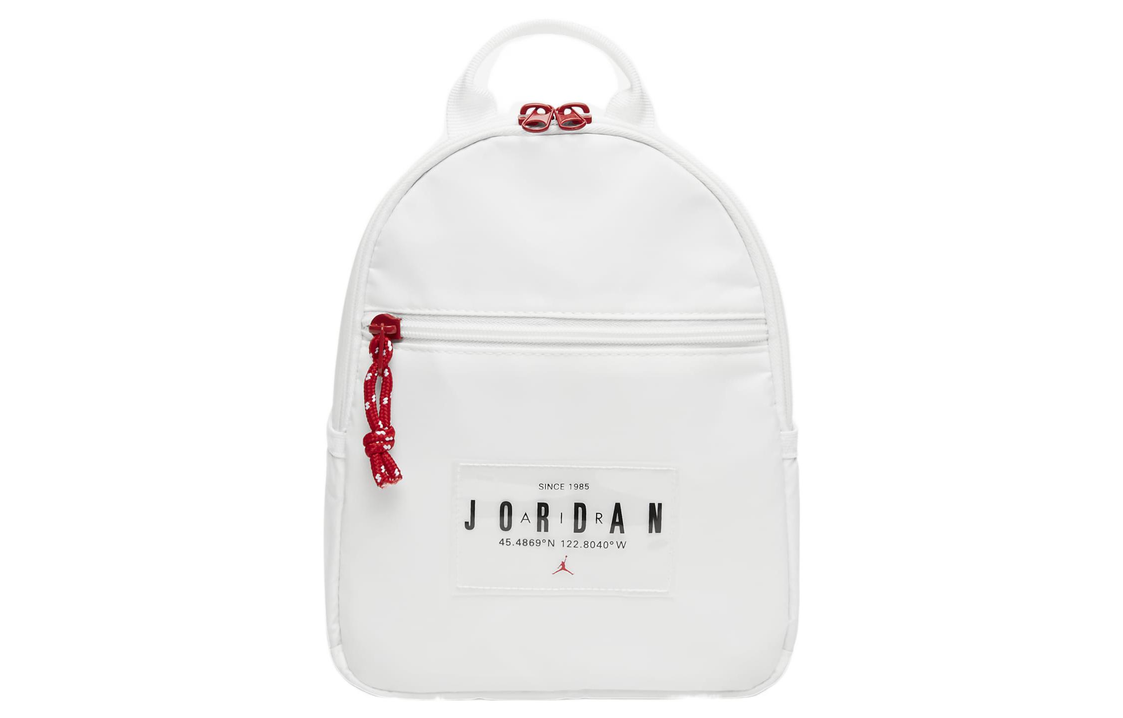 Jordan Polyester Backpack Mini Men s White FQ0599-100