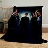 1pc Harry Potter Hogwarts Friendship Outdoor Flannel Throw Blanket All Season Soft Warmth,Home Decor 1031214