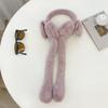 Douyin ears Warm rabbit earmuffs Moving bunny ears Earmuffs Internet celebrity ear bags Cute girl ear covers