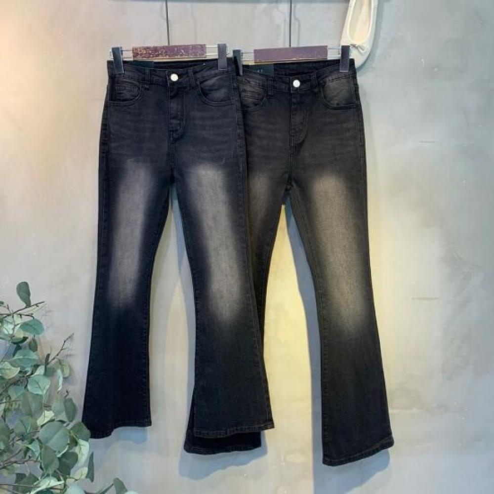 C S In The Room Ykk Zipper waShIng Spandex bootCut jeanS 3Color