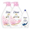 Dove Cherry Blossom Deeply Nourishing Body Wash Set