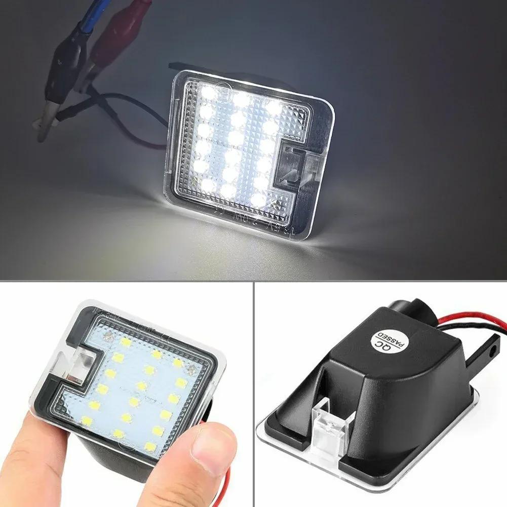 1/2 Stück Auto-Pfützenleuchten Canbus LED Unterseite Spiegel Licht für Ford SMax CMax Kuga Escape Monde 4 Focus 3 Grand 2 Zubehör