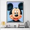 Disney Diamond Painting Mickey Mouse Oil Painting Style Soothing Cartoon Diamond Painting Full Diamond Cross Stitch Craft DIY Gift Home Decoration