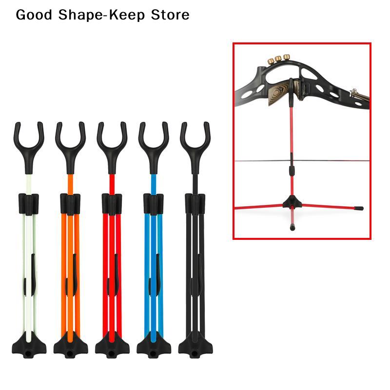 5 Colors Portable Bracket Frame Hanger For Foldable Removable Fiberglass And Plastic Bow Stand Holder Archery Recurve Bow