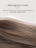 Lolita Long Straight Blue Wood Grey Hairband Synthetic Wig