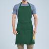 Korean-Style Custom Logo Neck Apron for Baking, Kitchen, Restaurant, and Coffee Shop