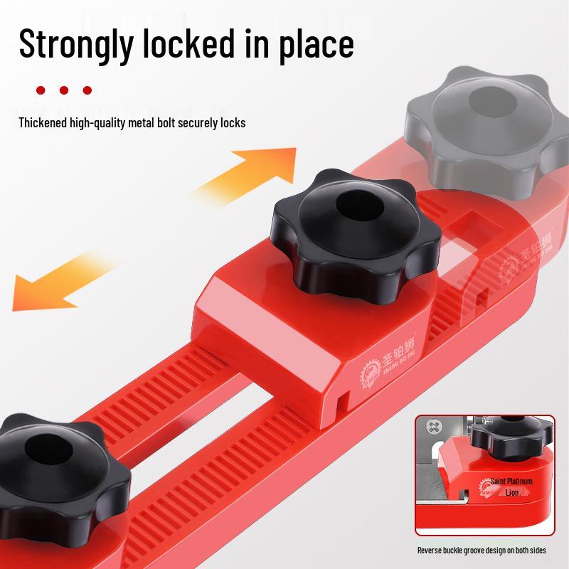 Handheld Circular Saw Rip Fence Fixer: Cutting Machine Base Plate & Backstop Locator for Woodworking Renovations