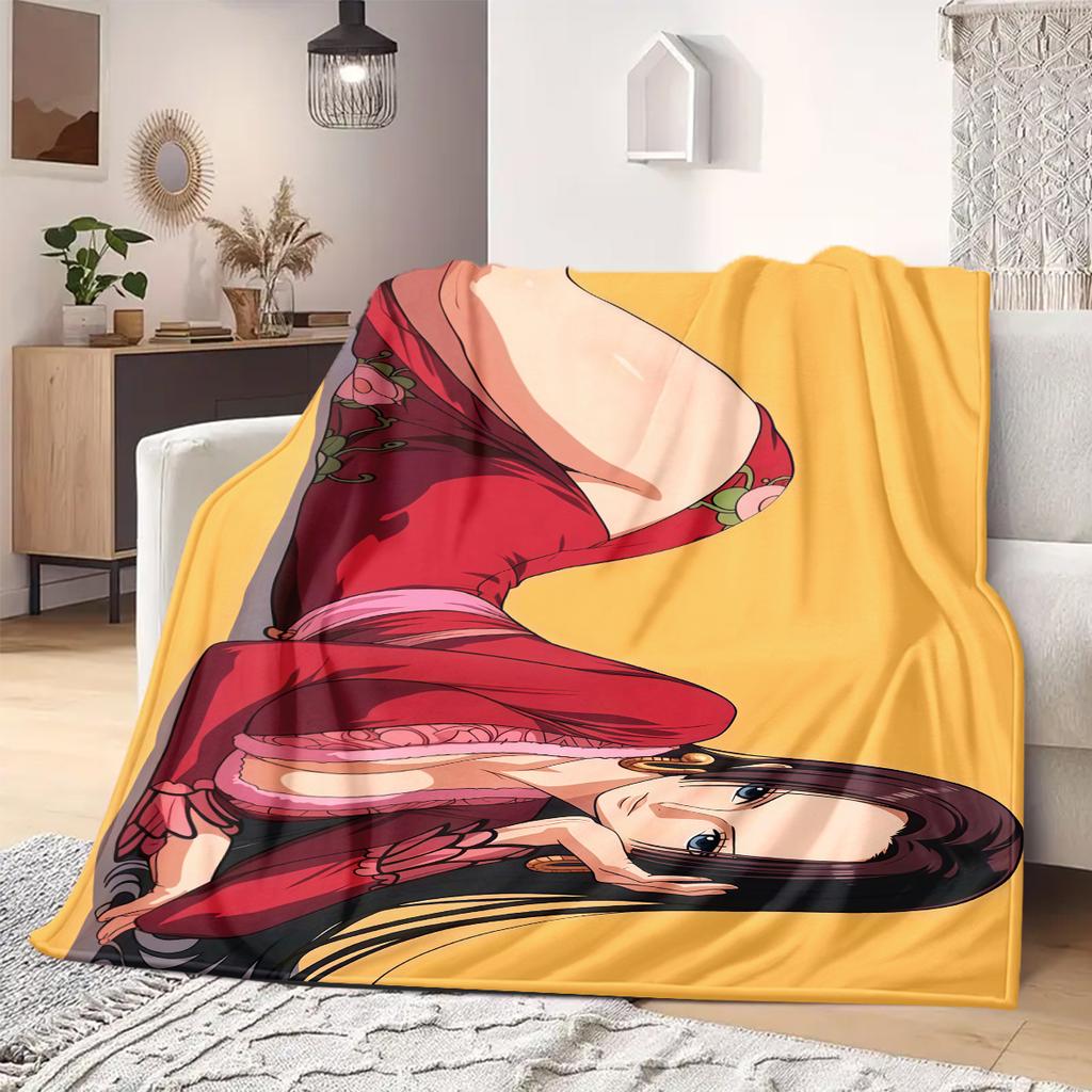 Nico Robin Print Blanket Warm Comfortable Flannel Blanket Suitable for Bedrooms,Sofas, Beds,Chairs,Travel -QIAO63
