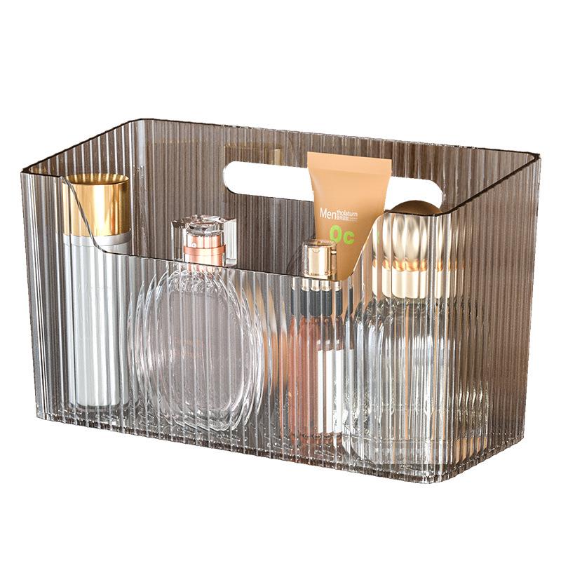 Punch-Free Wall-Mounted Bathroom Mirror Cabinet with Storage