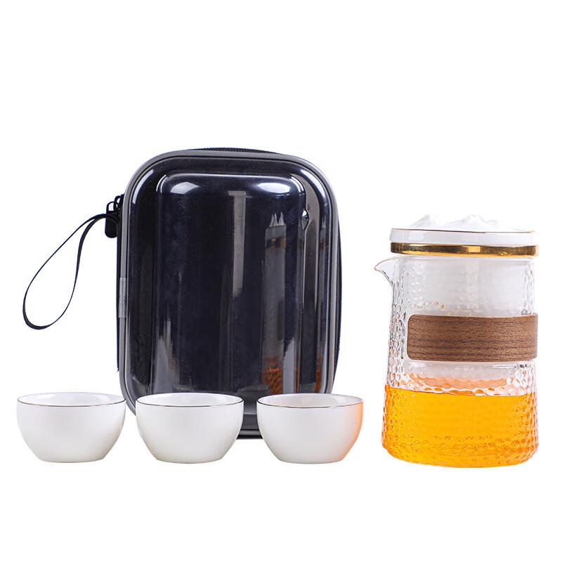 

Zhen Tao Portable Glass Travel Tea Set Ruyi Cup