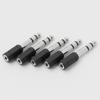 to 6.35mm New Stereo Converter Headphone Plug Microphone Jack Earphone Cable Adapter Male To Female