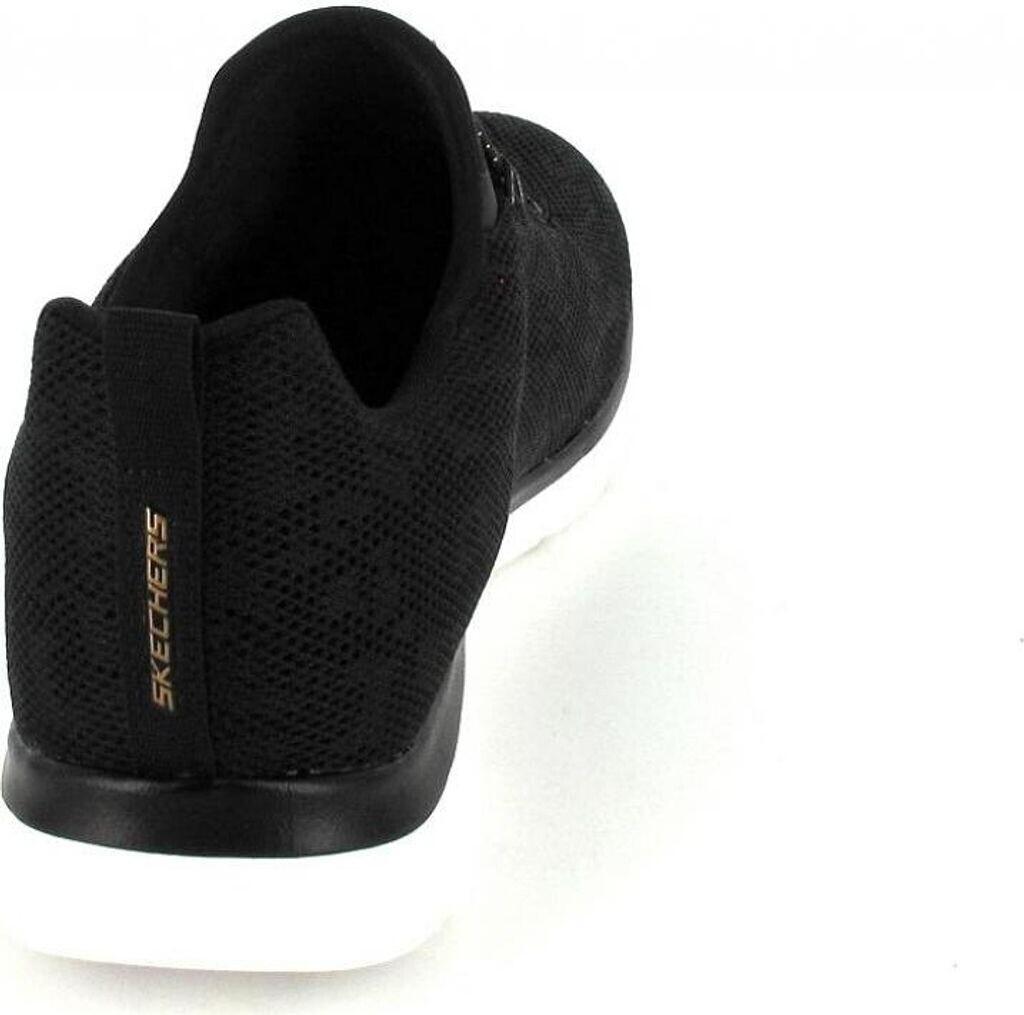 Кроссовки Skechers Leopard Spot черные (149037-BKRG)