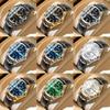 Swiss Mens Quartz Watch With Leather Strap And Luminous Dial For Casual Wear
