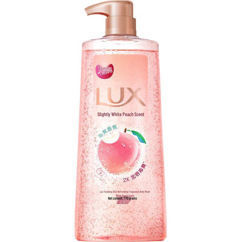 

Lux Deep Cleansing Icy Peach Bubble Shower Gel