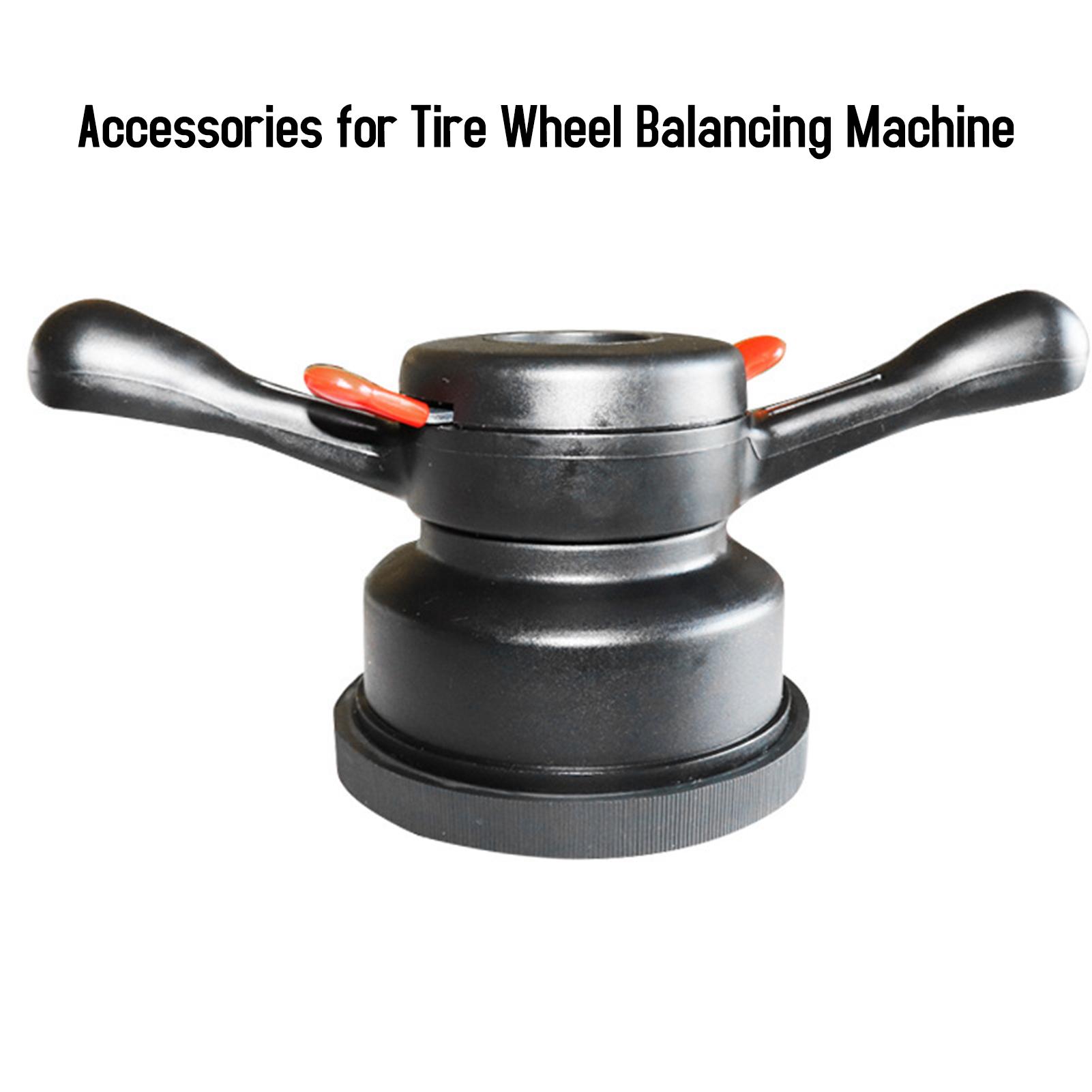 Tire Wheel Balancing Machine Quick Release Nut Nut ABS Plastic Standard Cone for Cars Trucks SUVs with Simple Foil Wing Nut