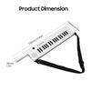 Guitar Electronic Piano with Mini Keyboard 37 Key Electronic Keyboard Piano Rechargeable Children  S Piano