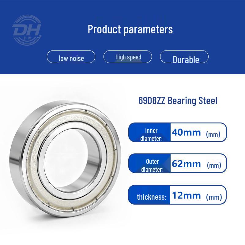 Precision Stainless Steel Ball Bearings: Deep Groove 6007, 6008, Miniature 6003