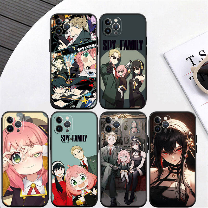 MH17 Spy X Anya Forger Family Phone Shell Case for Redmi Note 8 9 10 11 11S 10C 10X 10A 10T 9A 9C 9T 9S 8T Pro Max Plus Prime
