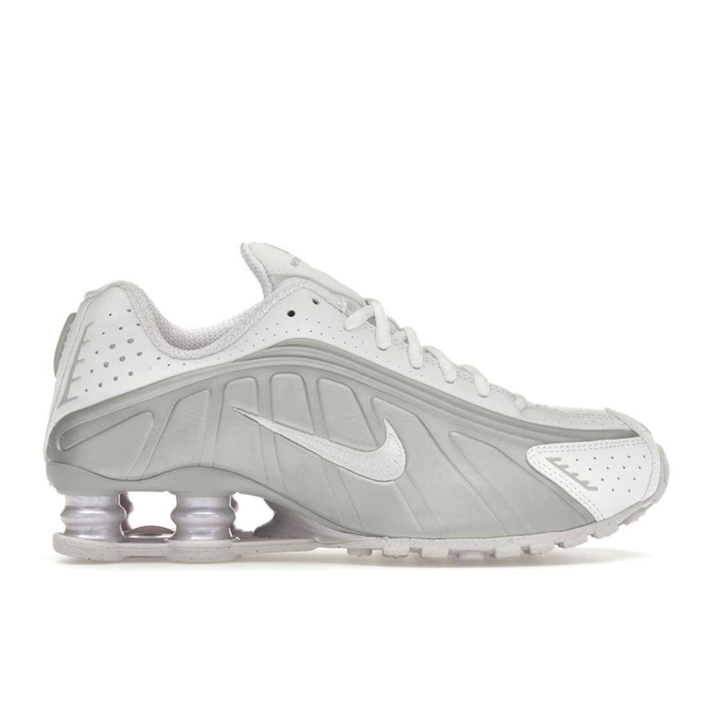 Nike Shox R4 Platinum Barely Grape Women Sneakers Silver White Metallic-Platinum HF5076-100