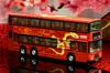 Tiny City Maßstab KMB Bus Volvo Olympian 11m Baujahr 2001 Jahr des Hasen Diecast Modellauto 1/110 Doppeldecker